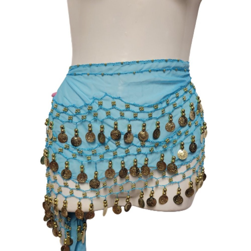 Bellydance Skirt, Hip Sash, Belly Dance Fashionwear - NEW